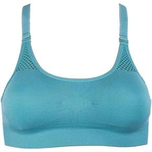 ASICS Women's Seamless Bra, Seafoam/Mint, XS/S